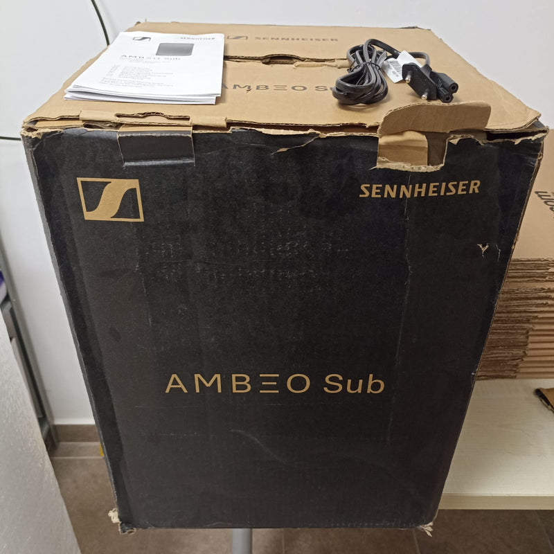 Sennheiser AMBEO Sub 8 İnç Kablosuz Soundbar - (Kutu Hasarlı)
