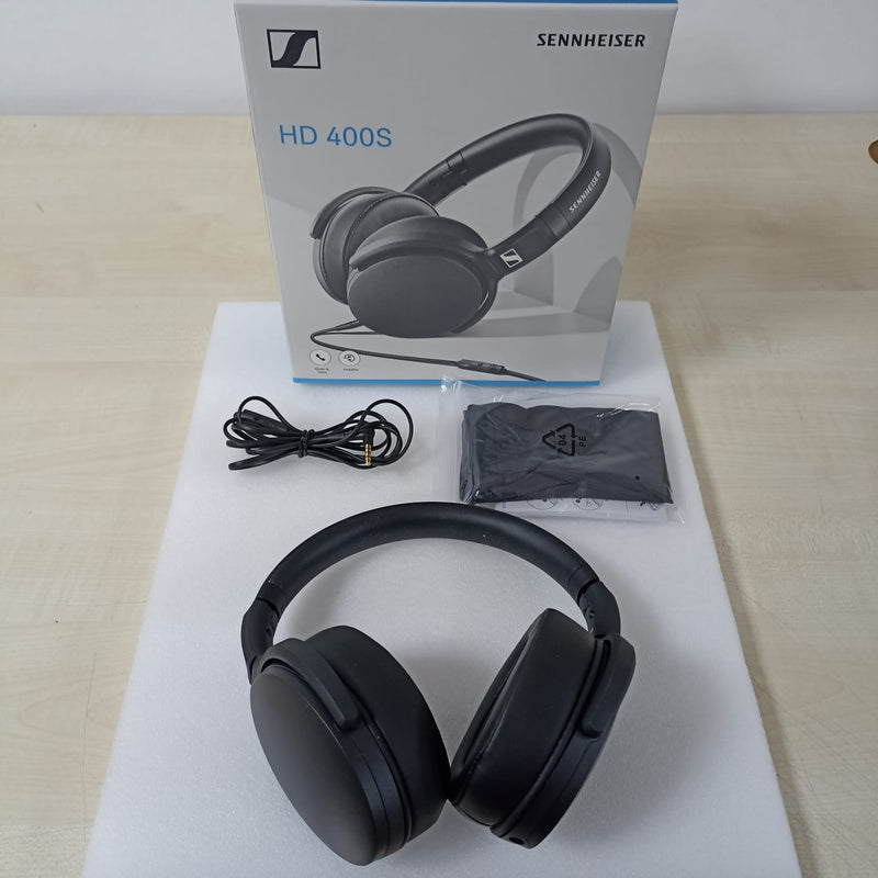 Sennheiser HD 400S Siyah Kulak Üstü Kulaklık - (Kutu Hasarlı)